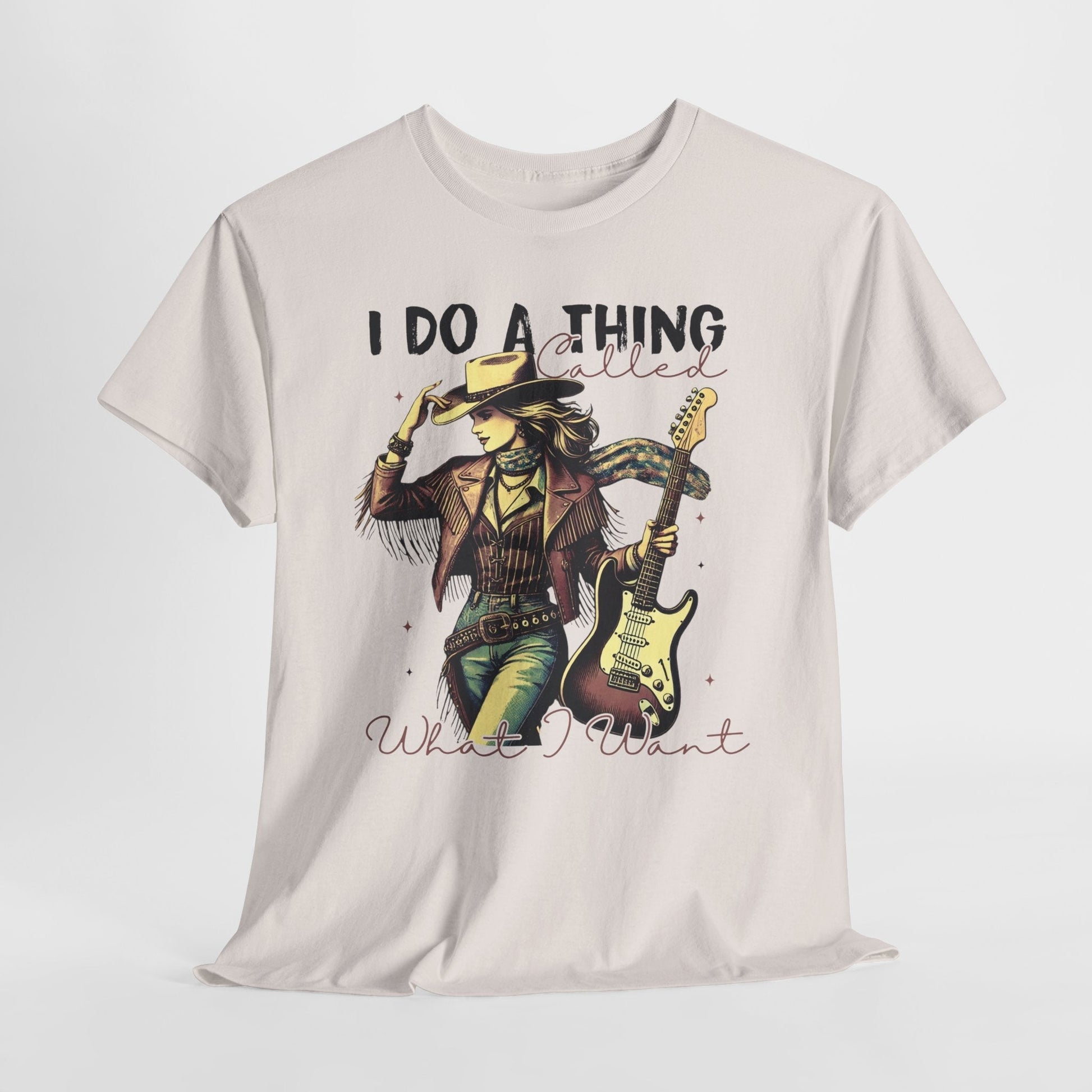 Ice Grey - I Do A Thing Called What I Want | Vintage Cowgirl T-Shirt