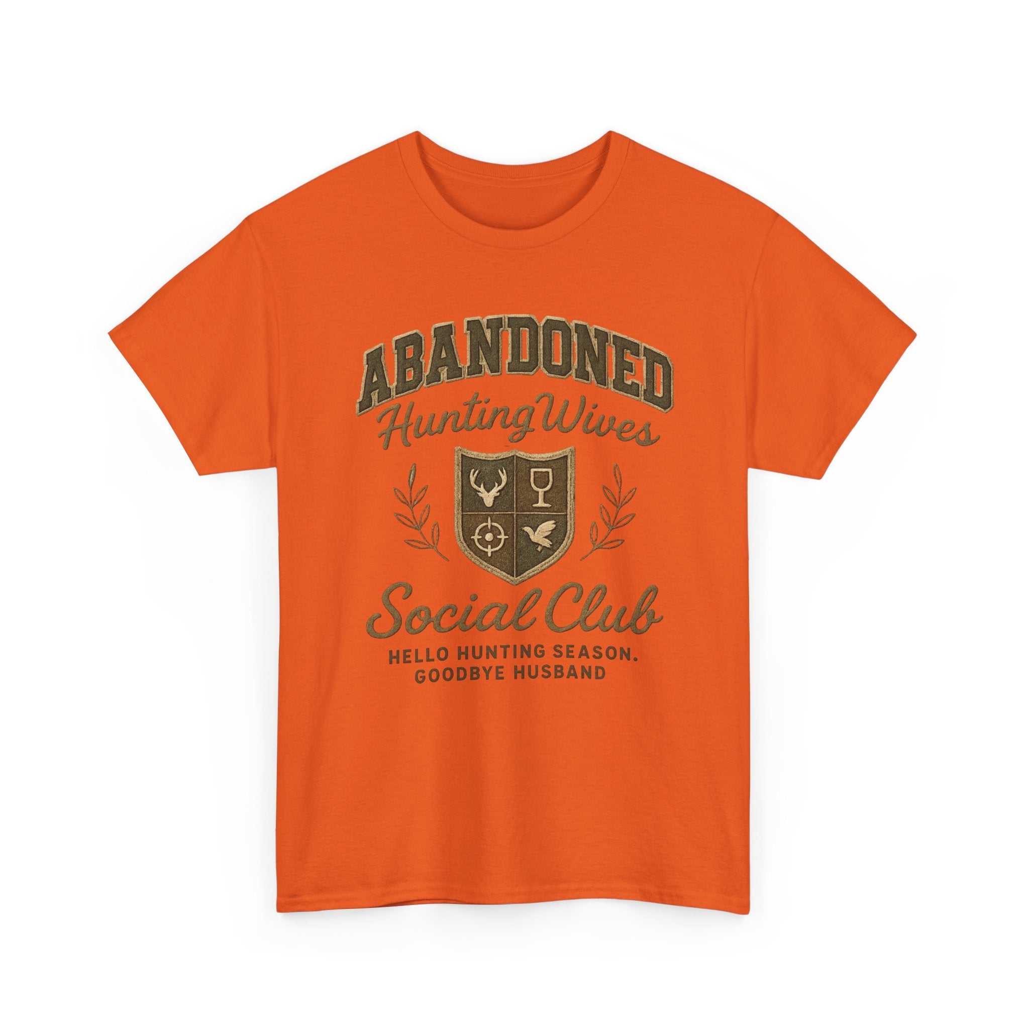 Abandoned Hunting Wives Social Club - Orange