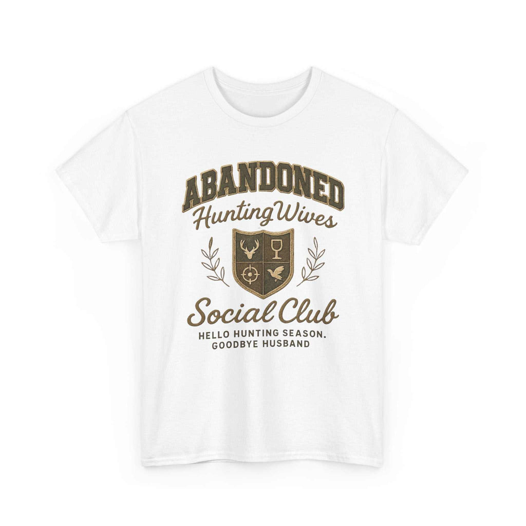 Abandoned Hunting Wives Social Club - White