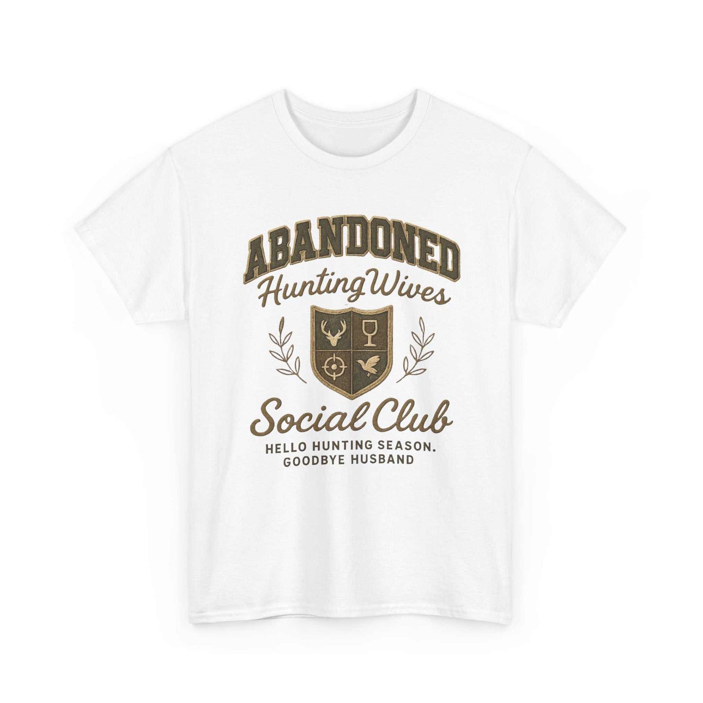 Abandoned Hunting Wives Social Club - White