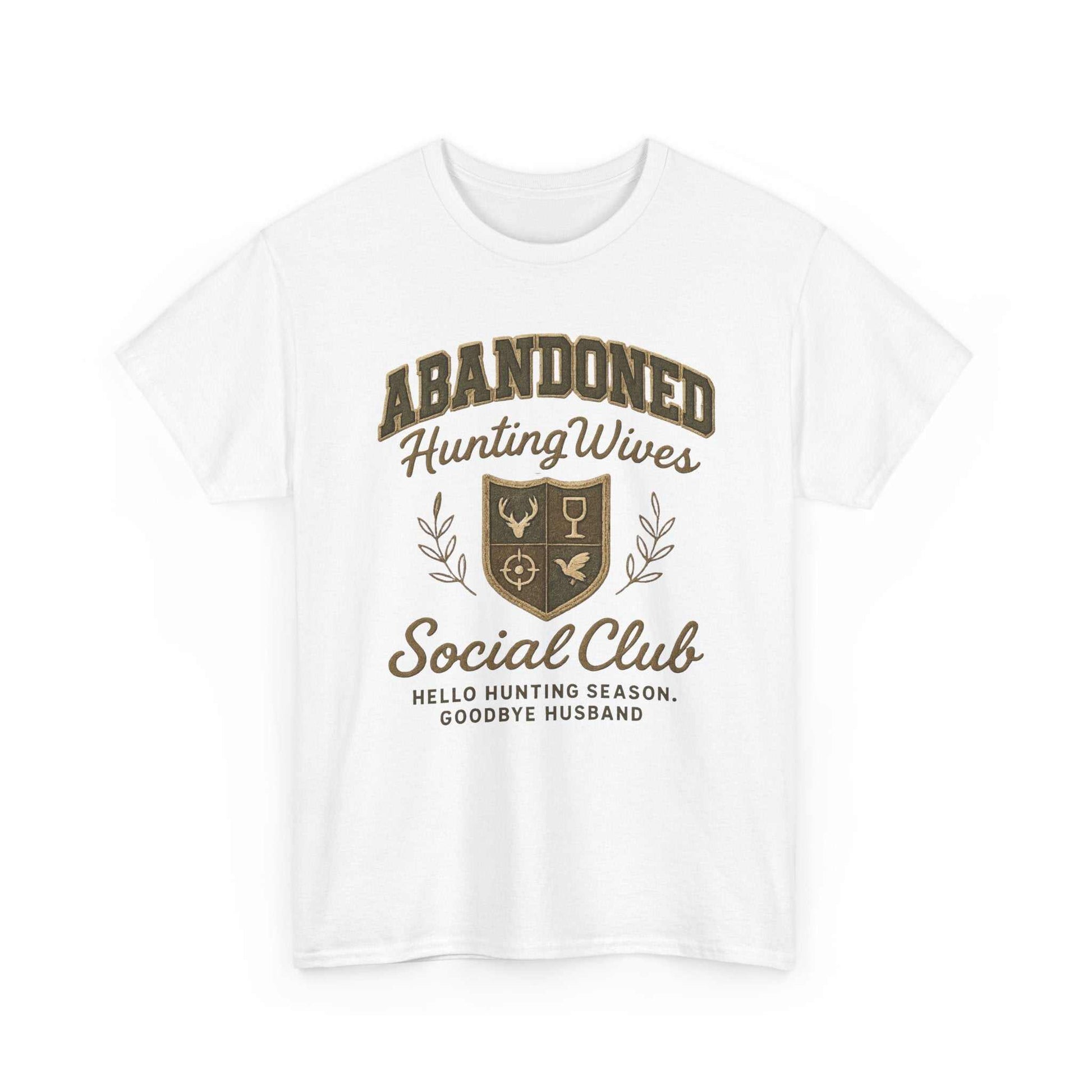 Abandoned Hunting Wives Social Club - White