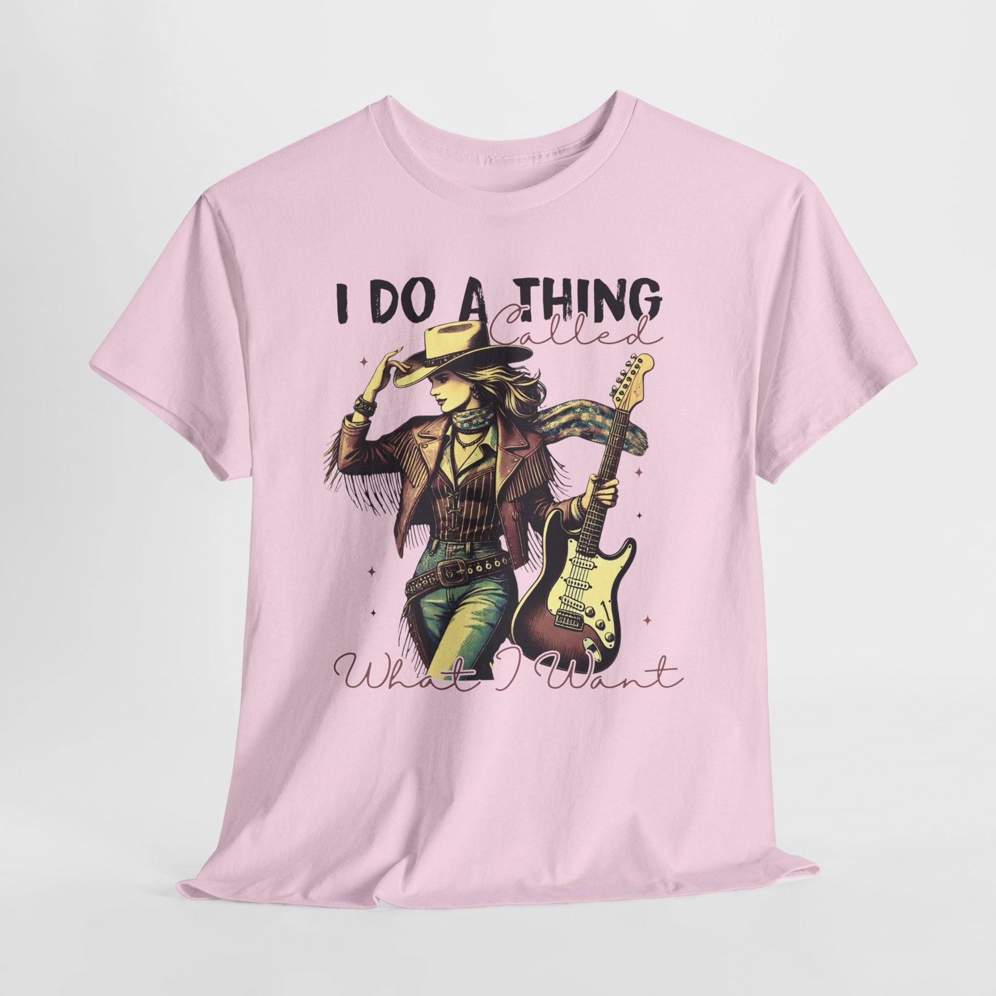Pink - I Do A Thing Called What I Want | Vintage Cowgirl T-Shirt