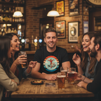 Black | Unisex | Lifestyle 3 | The Devastator T-Shirt | WWII Iconic Bomber Nose Art