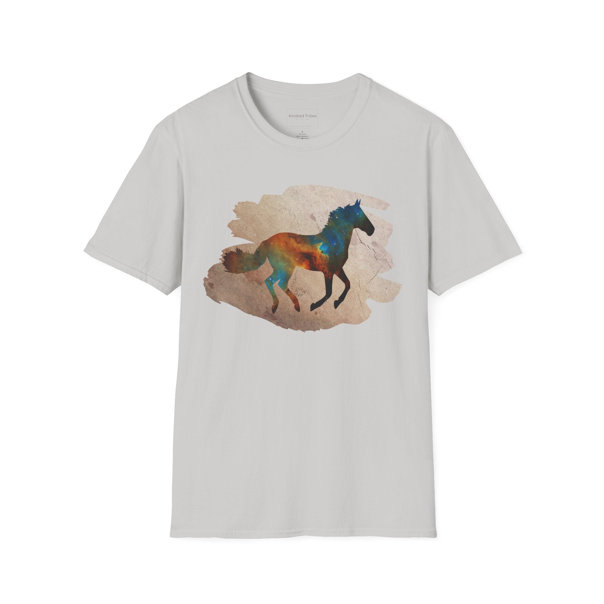 Ice Grey | Unisex | Celestial Horse T-Shirt | Gift for Horse Lovers