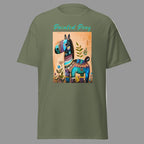 Military Green | Unisex | Painted Pony T-Shirt | Southwest Festive with a Turquoise Flare