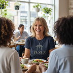 Navy | Unisex | Lifestyle | Jesus The Way, The Truth, The Life T-Shirt