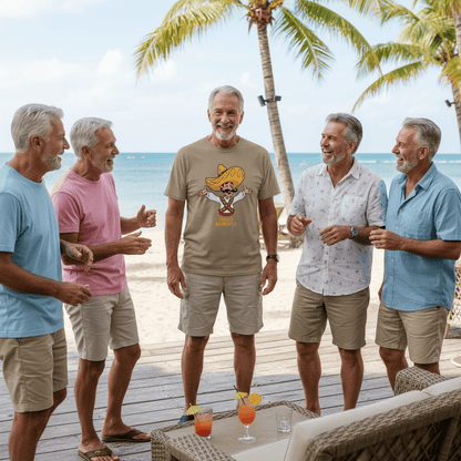 Sand | Unisex | Lifestyle | Frito Bandito T-Shirt | Retro Pop Culture Throwback Tee