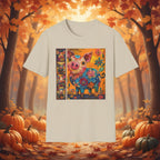 Sand | Unisex | Pretty Little Piggies T-Shirt - Whimsical Barnyard Art